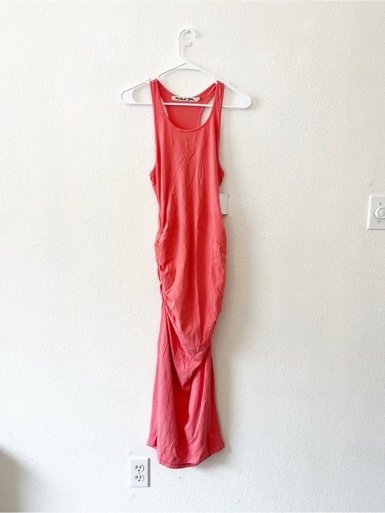 Dresses & Skirts - Michael Stars Evereve  Coral Pink Racer Maxi Dress Medium NEW